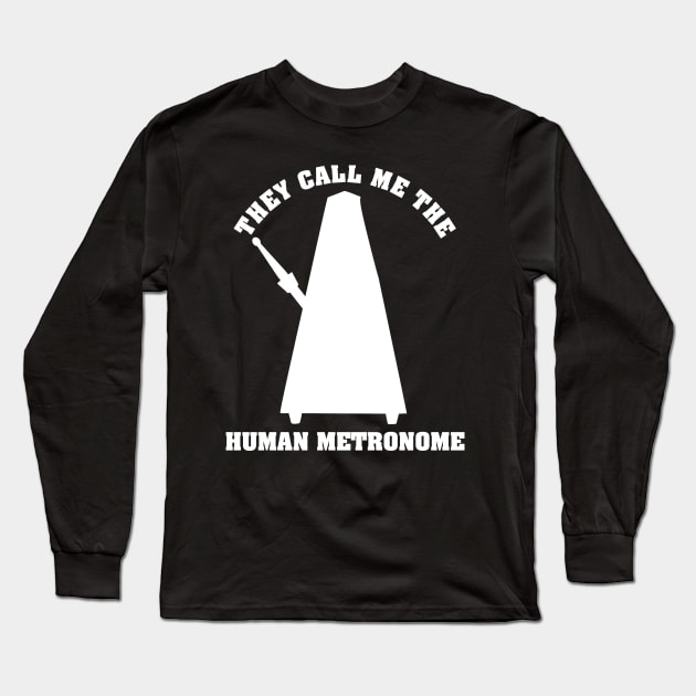 Metronome Long Sleeve T-Shirt by drummingco